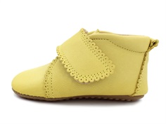 Pom Pom slippers bright yellow
